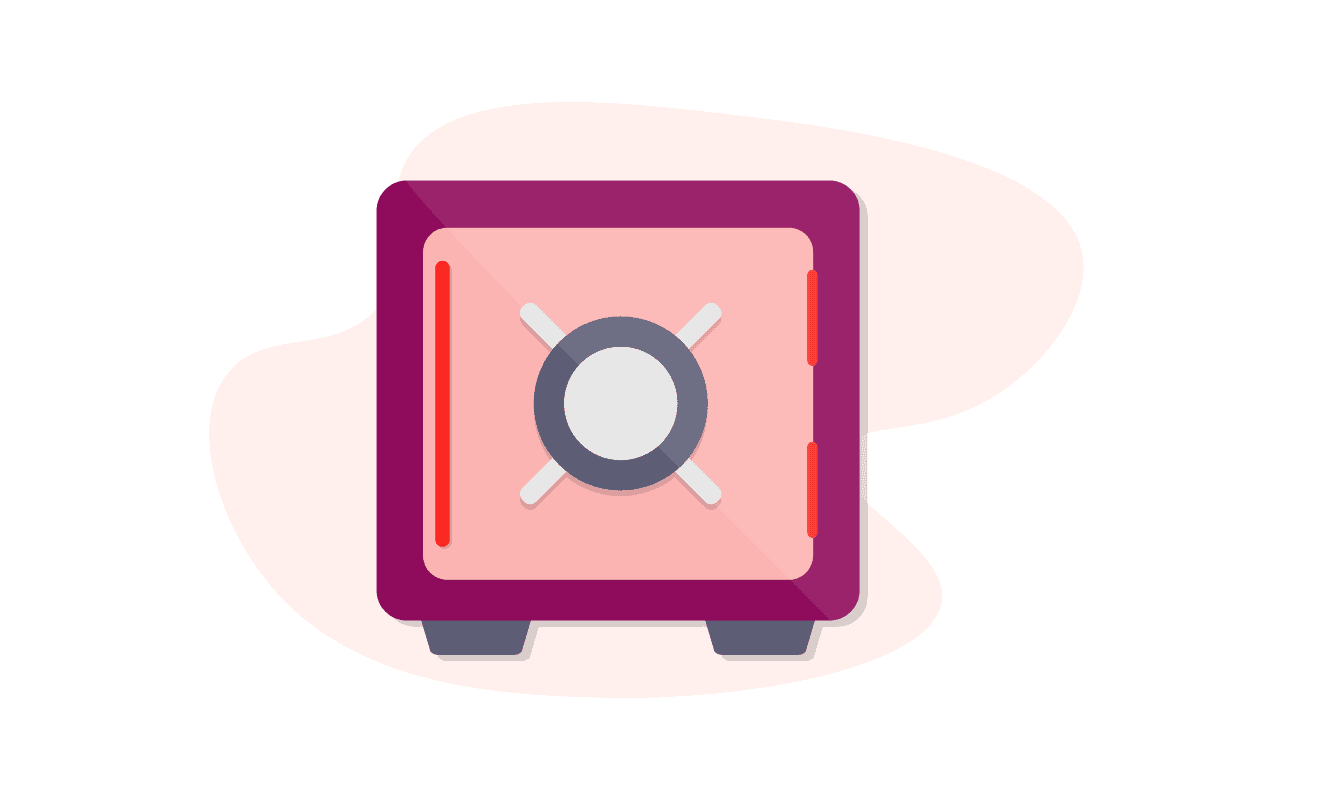 Afterburner icon illustrated as a pink vault